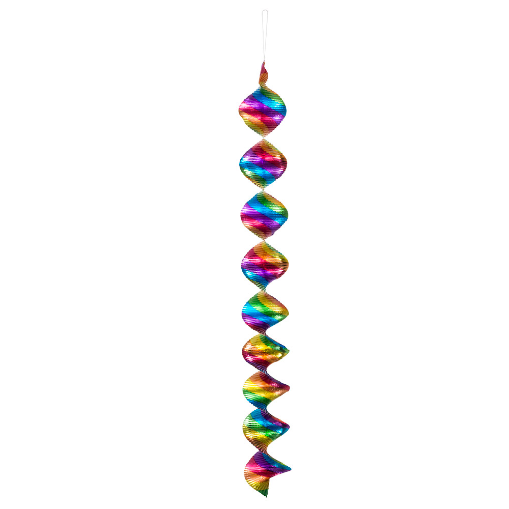 Rotorspiralen regenbogen 4er gr.  (D:5cm)