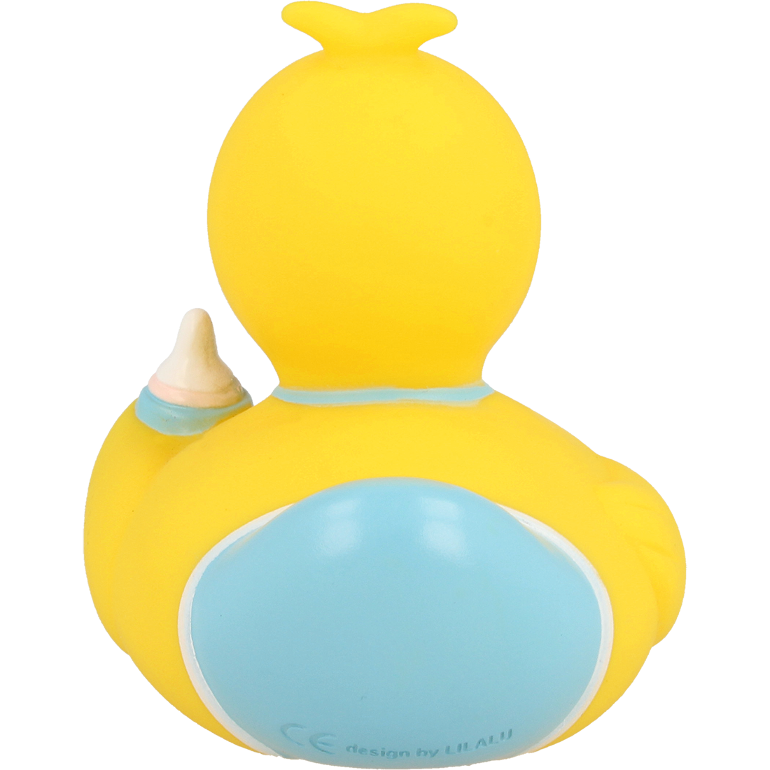 Baby Boy  Quietschente hellblau ca. 8,5cm