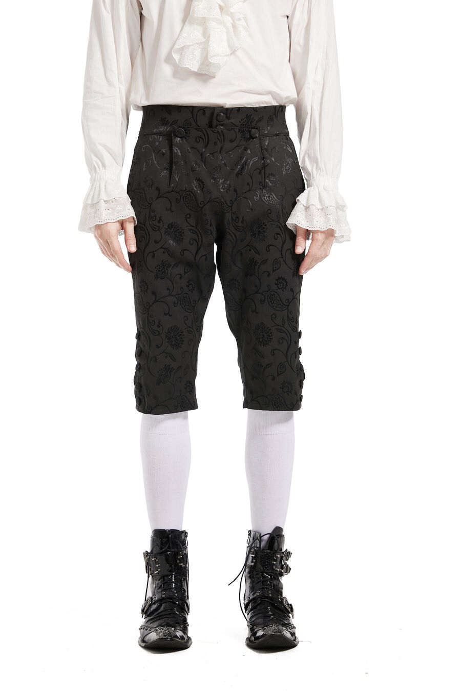 Historischer Kniebundhose schwarz  M  Gr.48/50