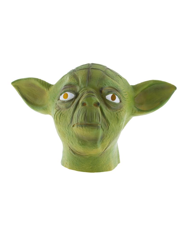 Yoda Gummi Maske für Erwachsene