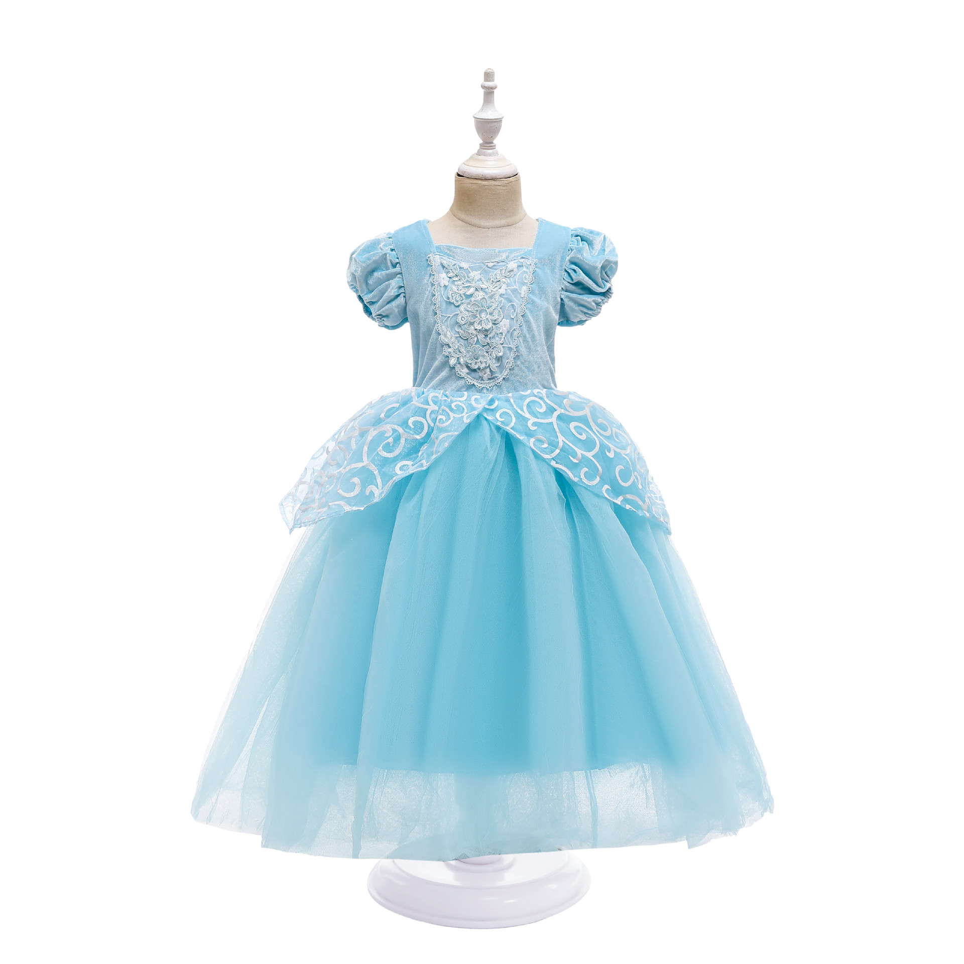 Prinzessin Kleid blau 104