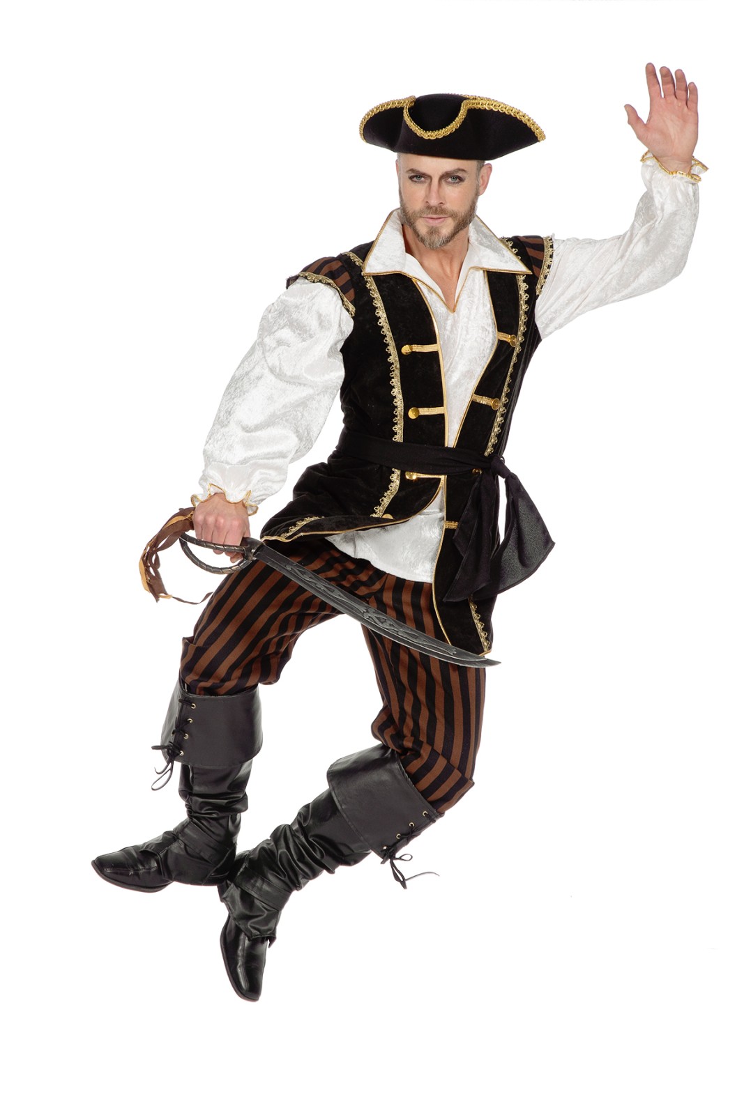Piraten Kostüm f. Herren  Gr.52  deluxe