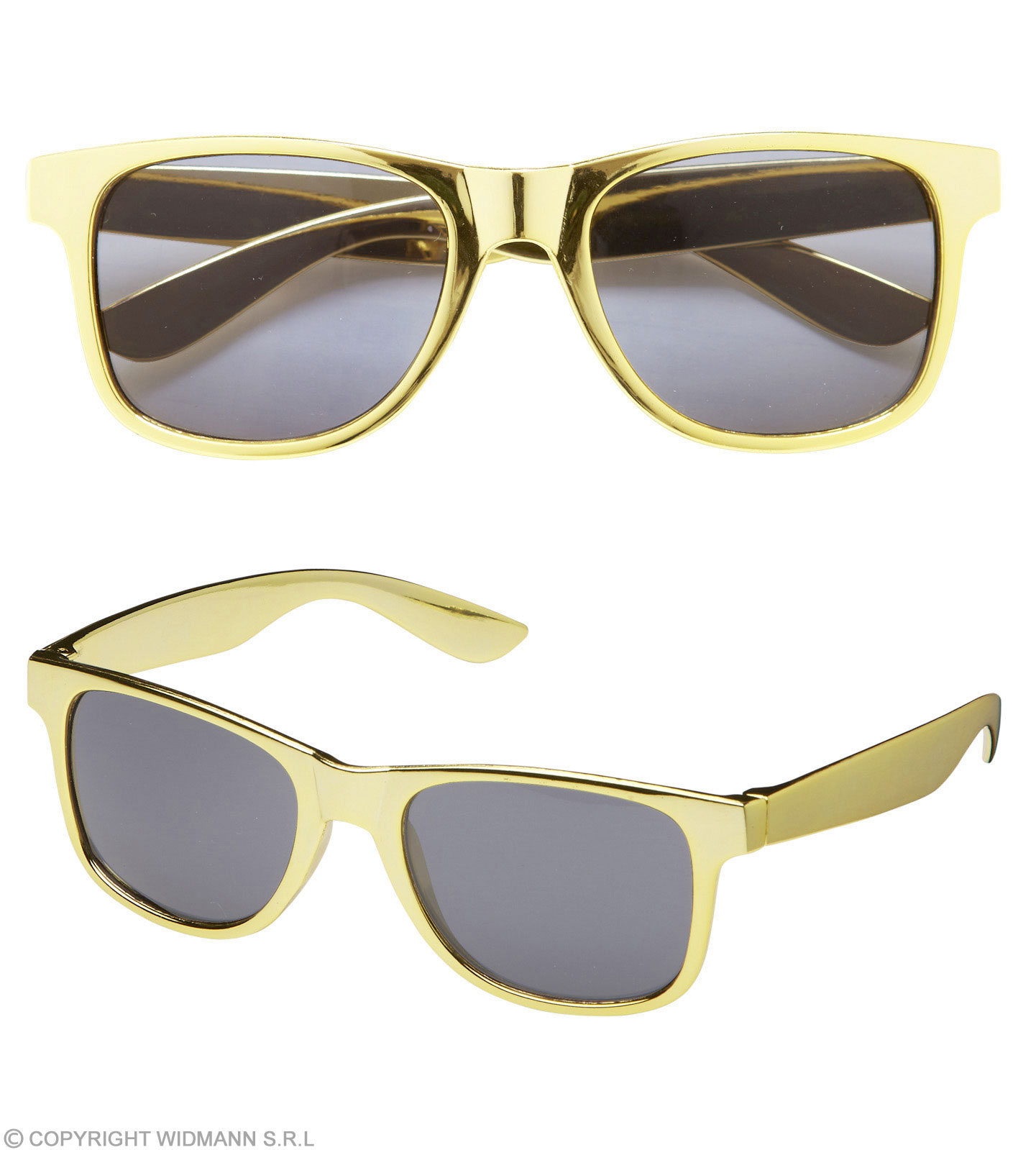 Brille goldmetallic