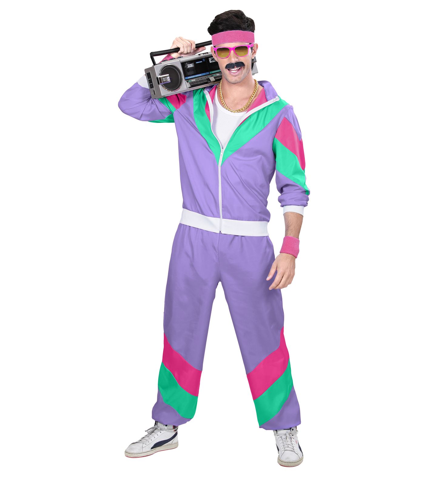 80er Jahre Trainings Anzug MEDIUM für  Damen und Herren