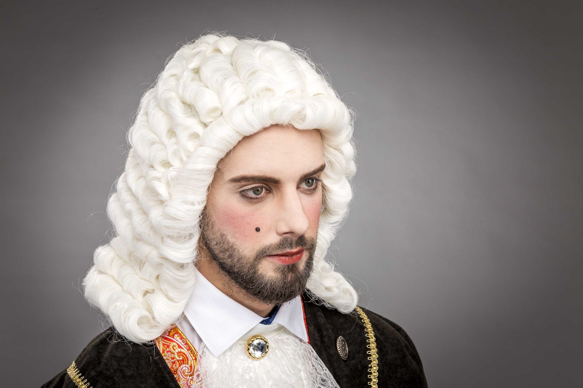 Richter  Perücke weiß