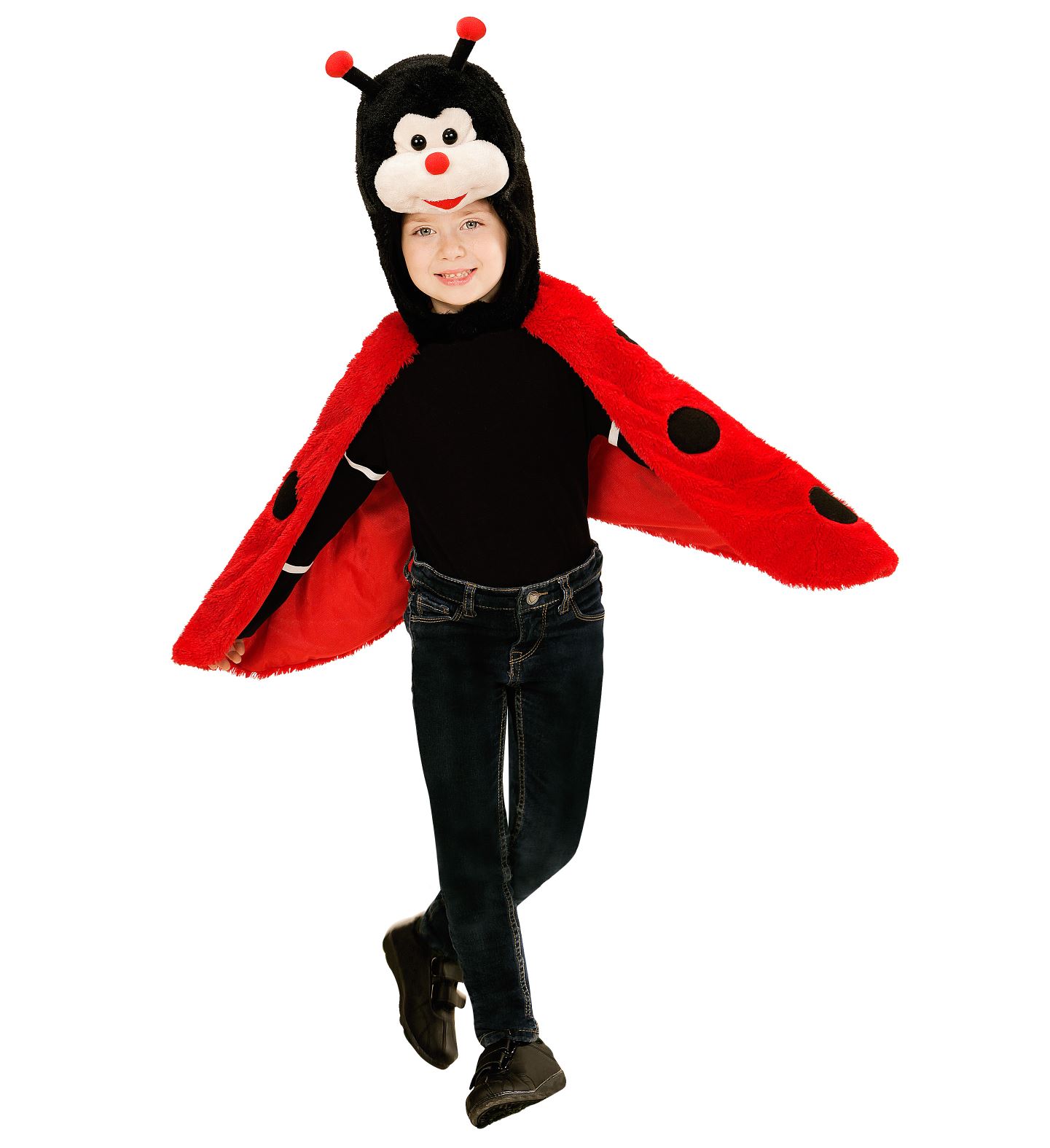 Käfer Umhang aus Plüsch für 2-4 Jahre