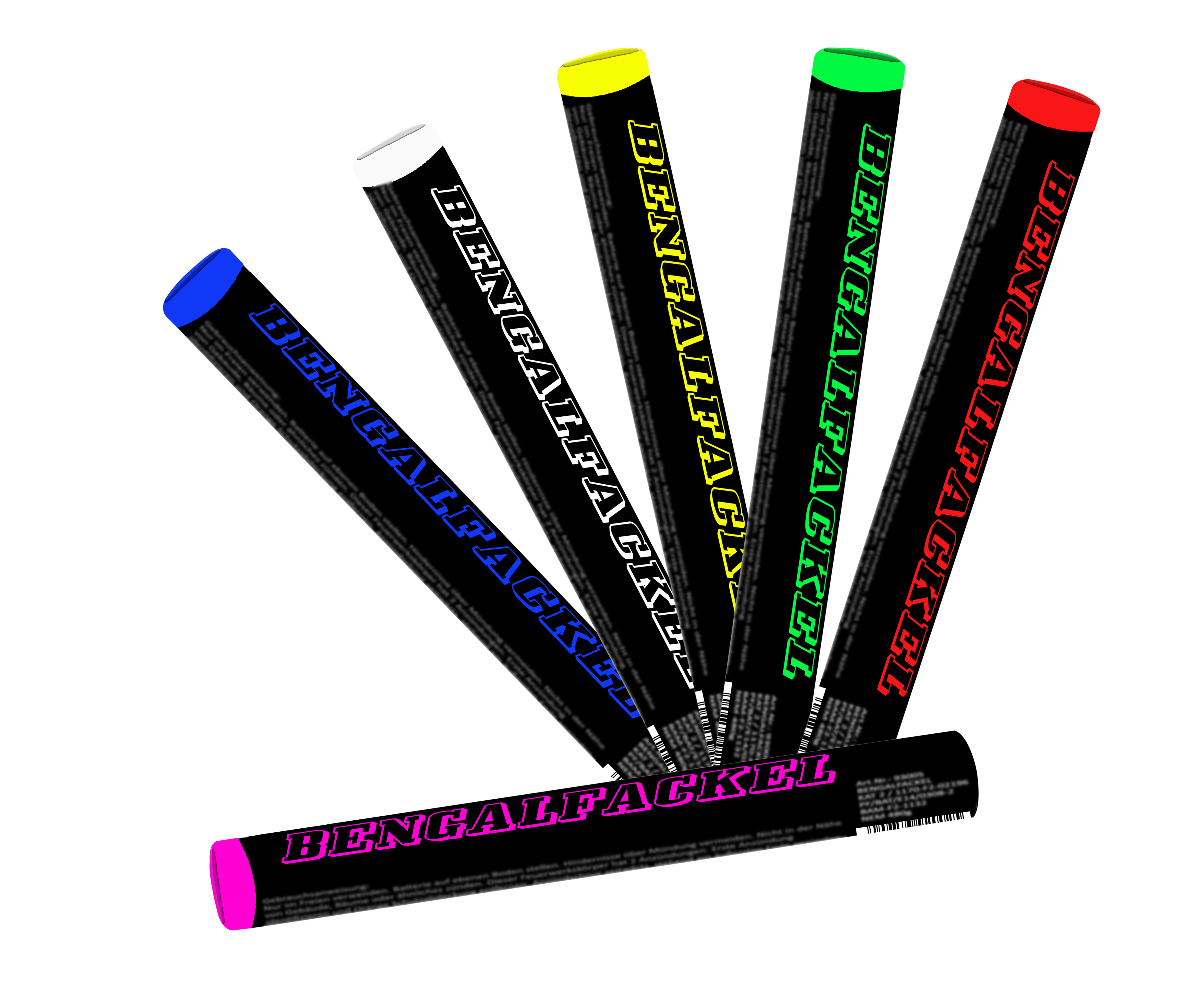 Bengalische Handfackel GELB 90 Sekunden