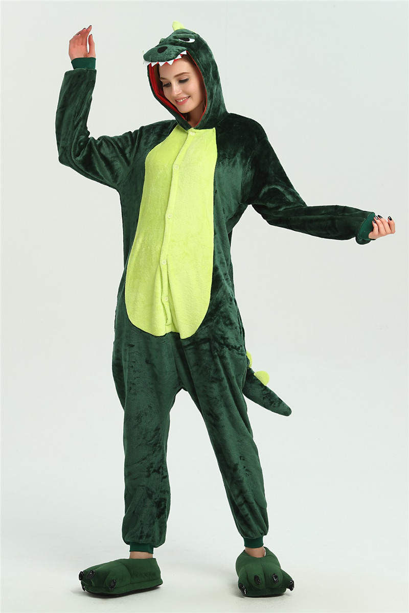 Dinosaurier Kostüm Overall   XS (M) für Erwachsene