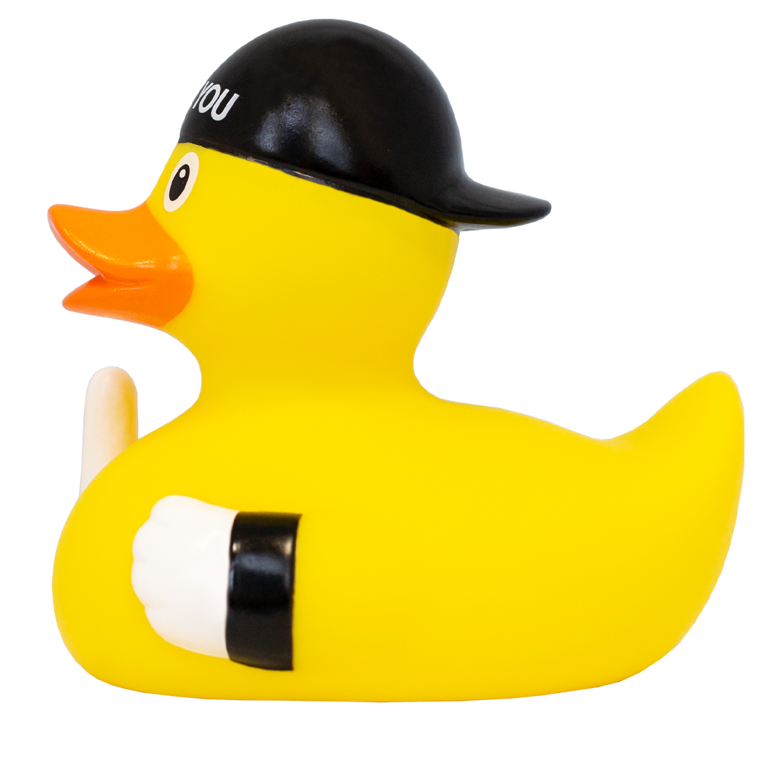 Badeente "Duck you"   ca. 8,5cm