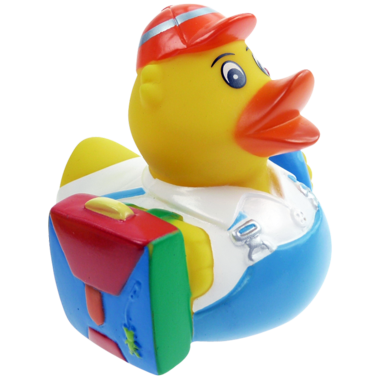 ABC Schütze  Badeente blau 8cm
