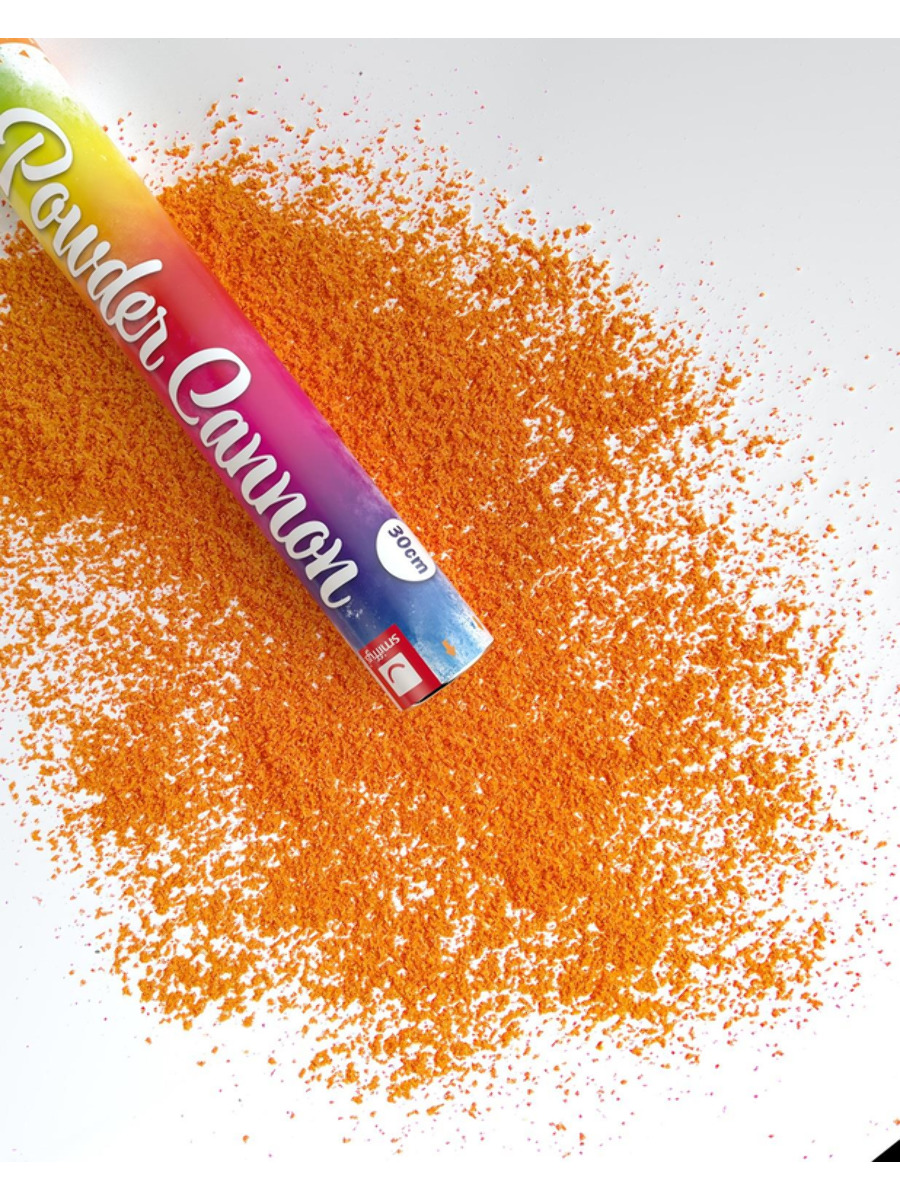 HOLI Powder Shooter ORANGE  30cm