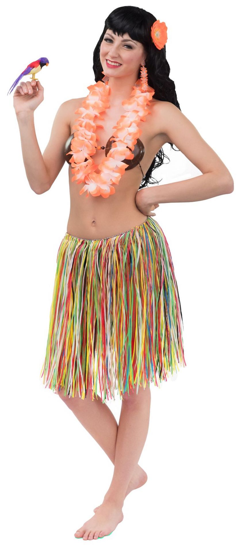 Bastrock Hawaii bunt 50cm lang