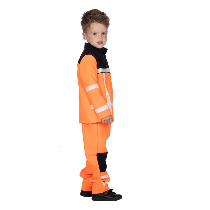 Oranger Arbeits Anzug Gr.128