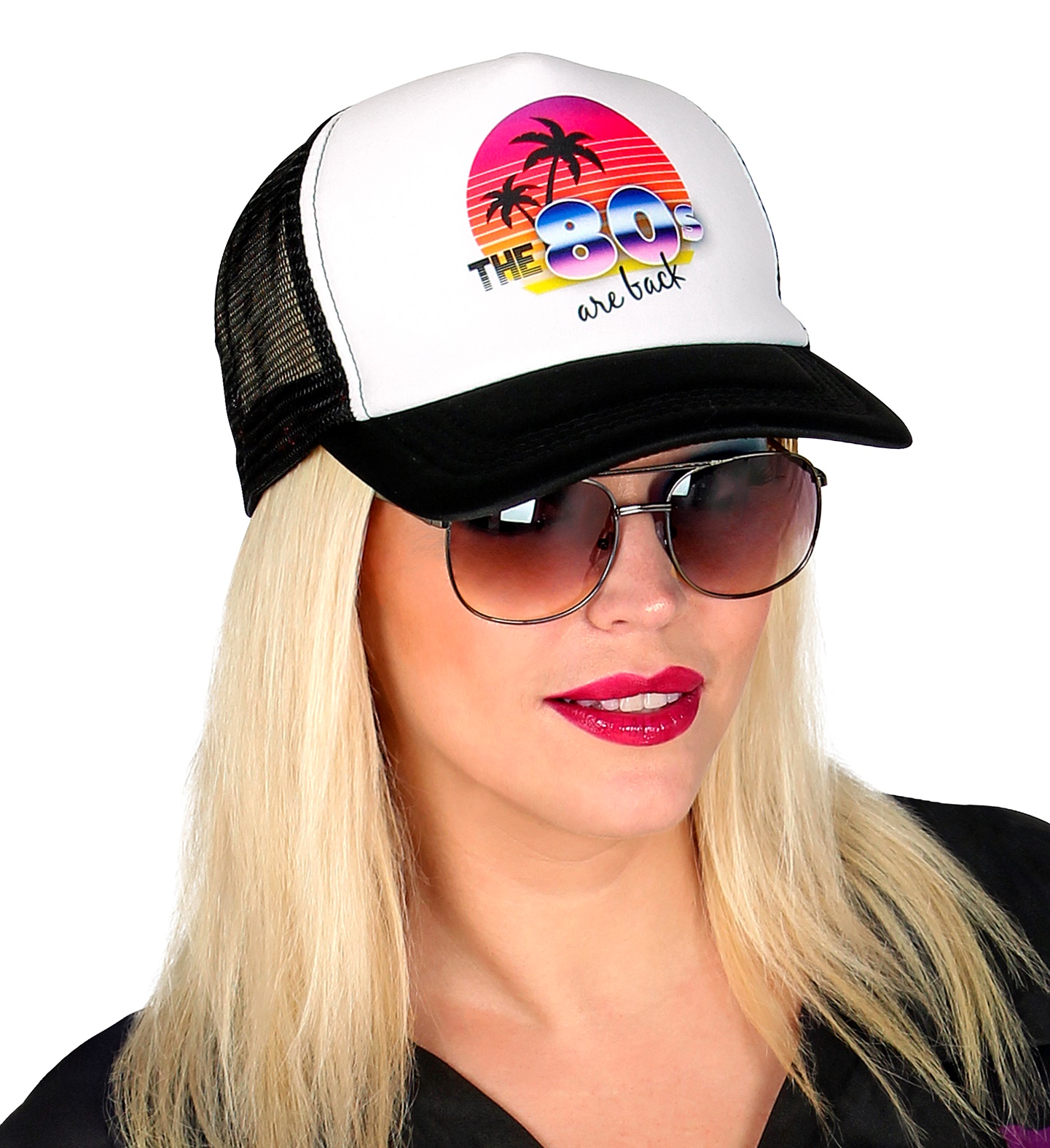 80er Jahre  Classic Brille  schwarz