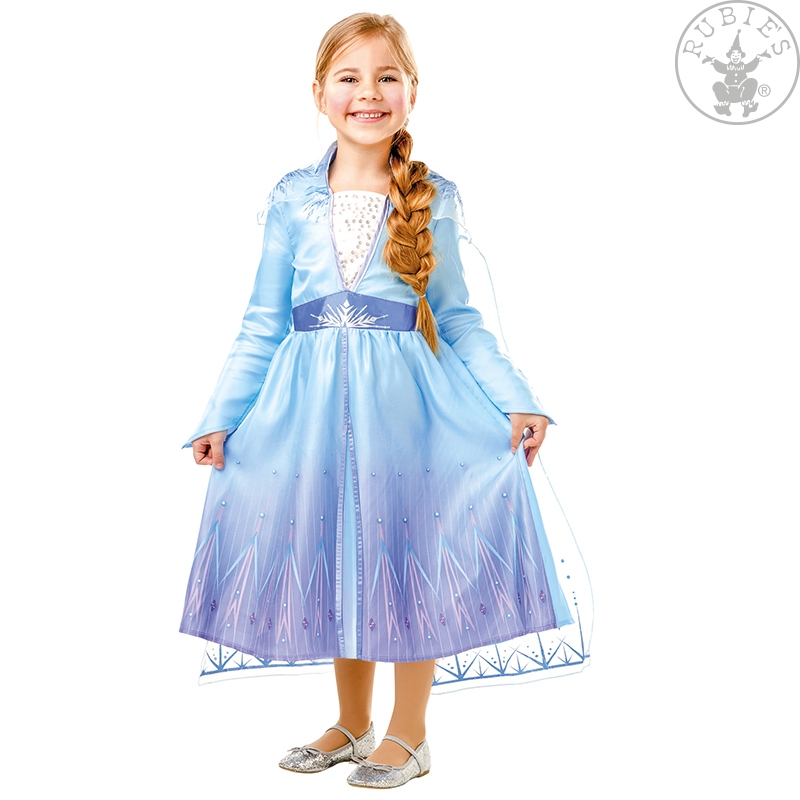 Elsa Frozen 2 Kleid SMALL für Kinder Classic