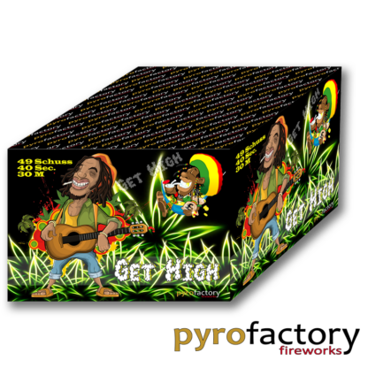 Feuerwerk Batterie GET HIGH  49 Schuß ca.40sec.