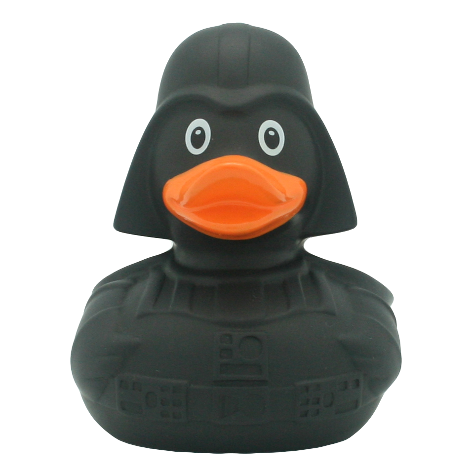 Schwarze Ente von der dunklen Macht ca. 8,5cm