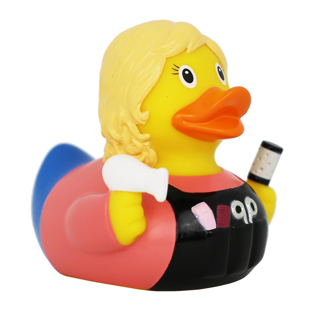 Friseurin Badeente ca. 8,5cm