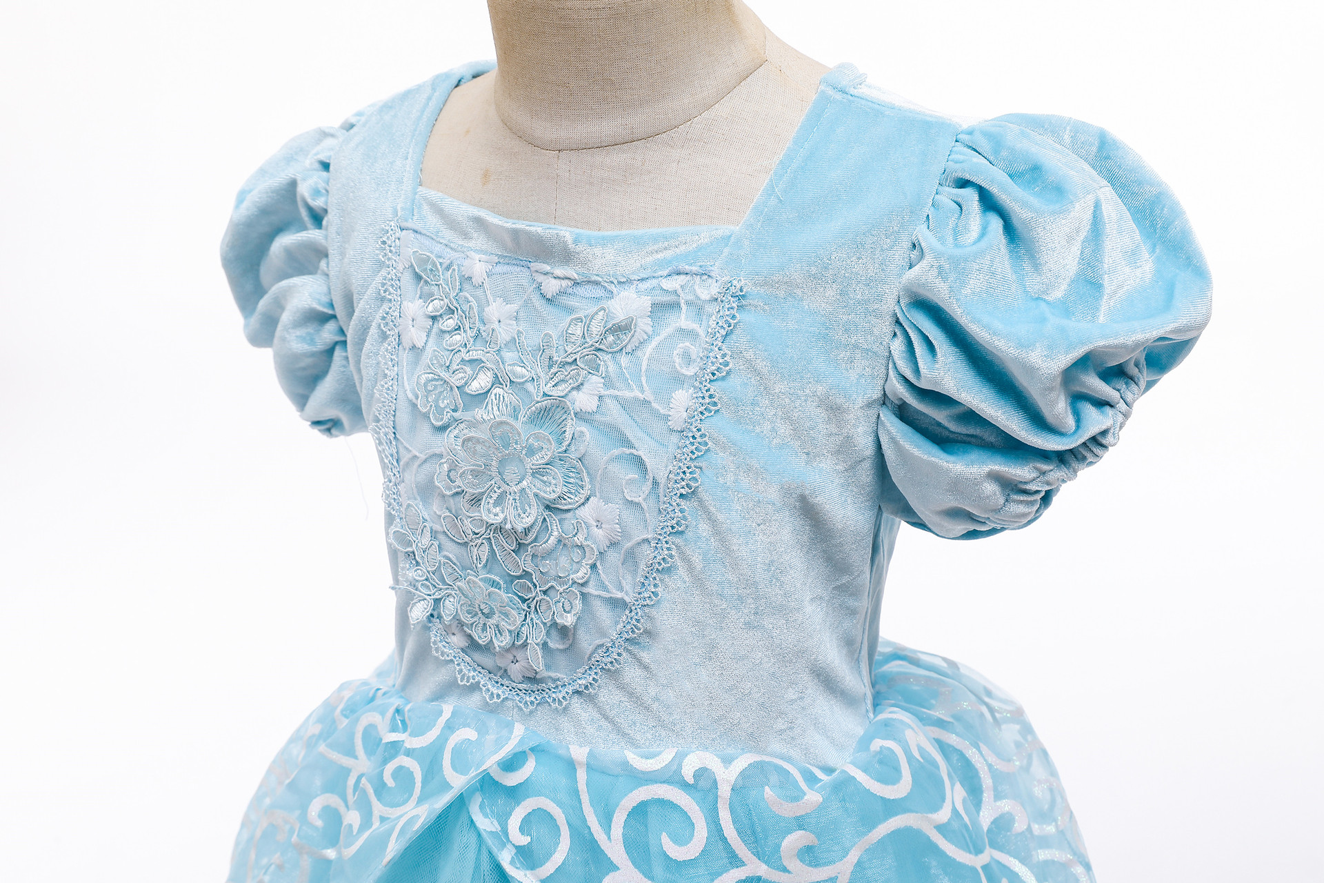 Prinzessin Kleid blau 104