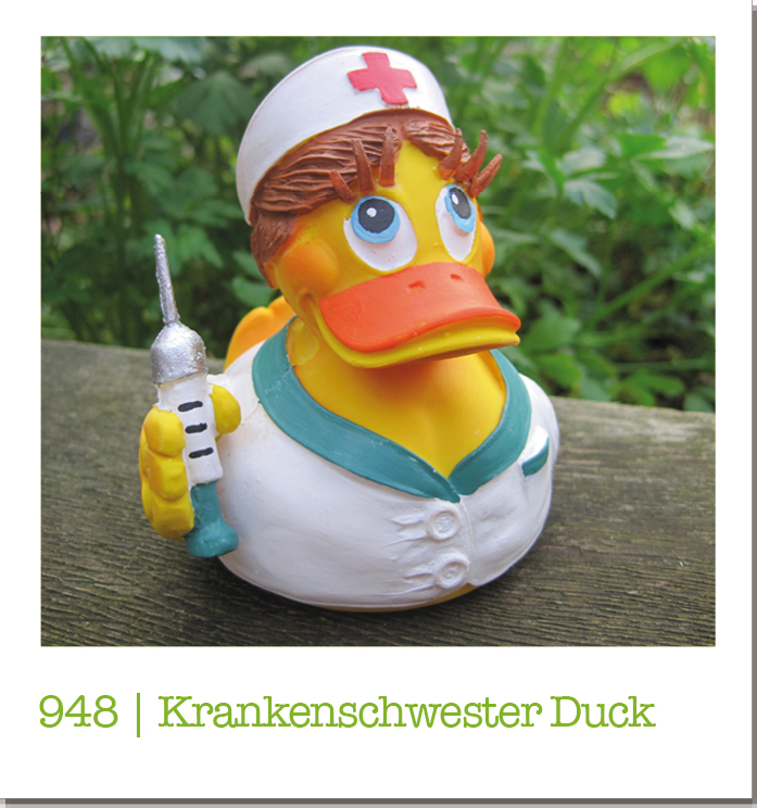 Krankenschwester Ente Naturkautschuk