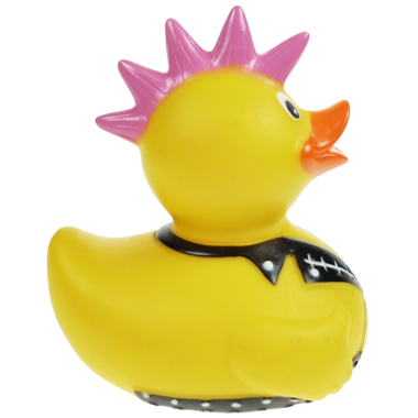 Punker Badeente 8cm