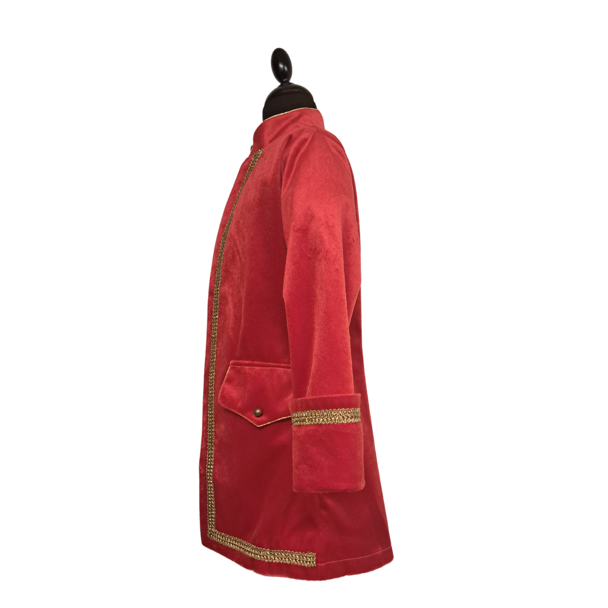 Amadeus Jacke Deluxe Gr. 128  rot