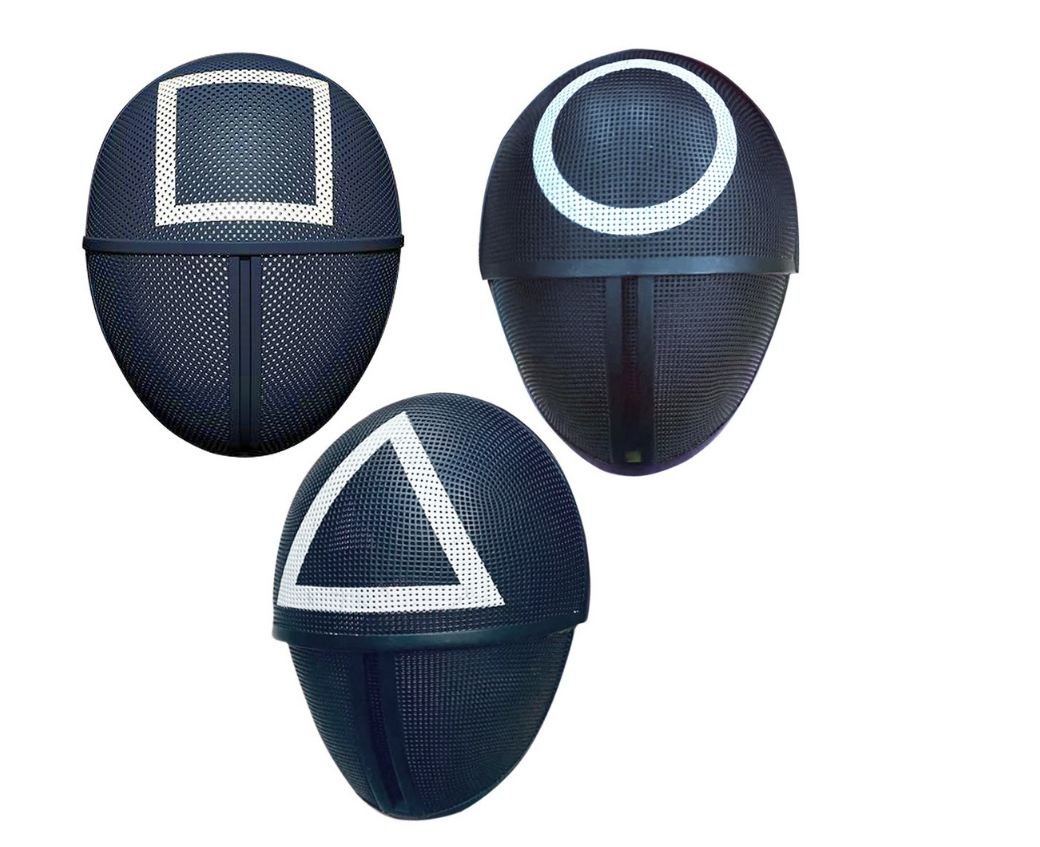 Set Pink Overall M mit Maske und Gürtel