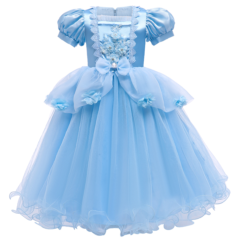 Prinzessin Kleid blau Gr. 104