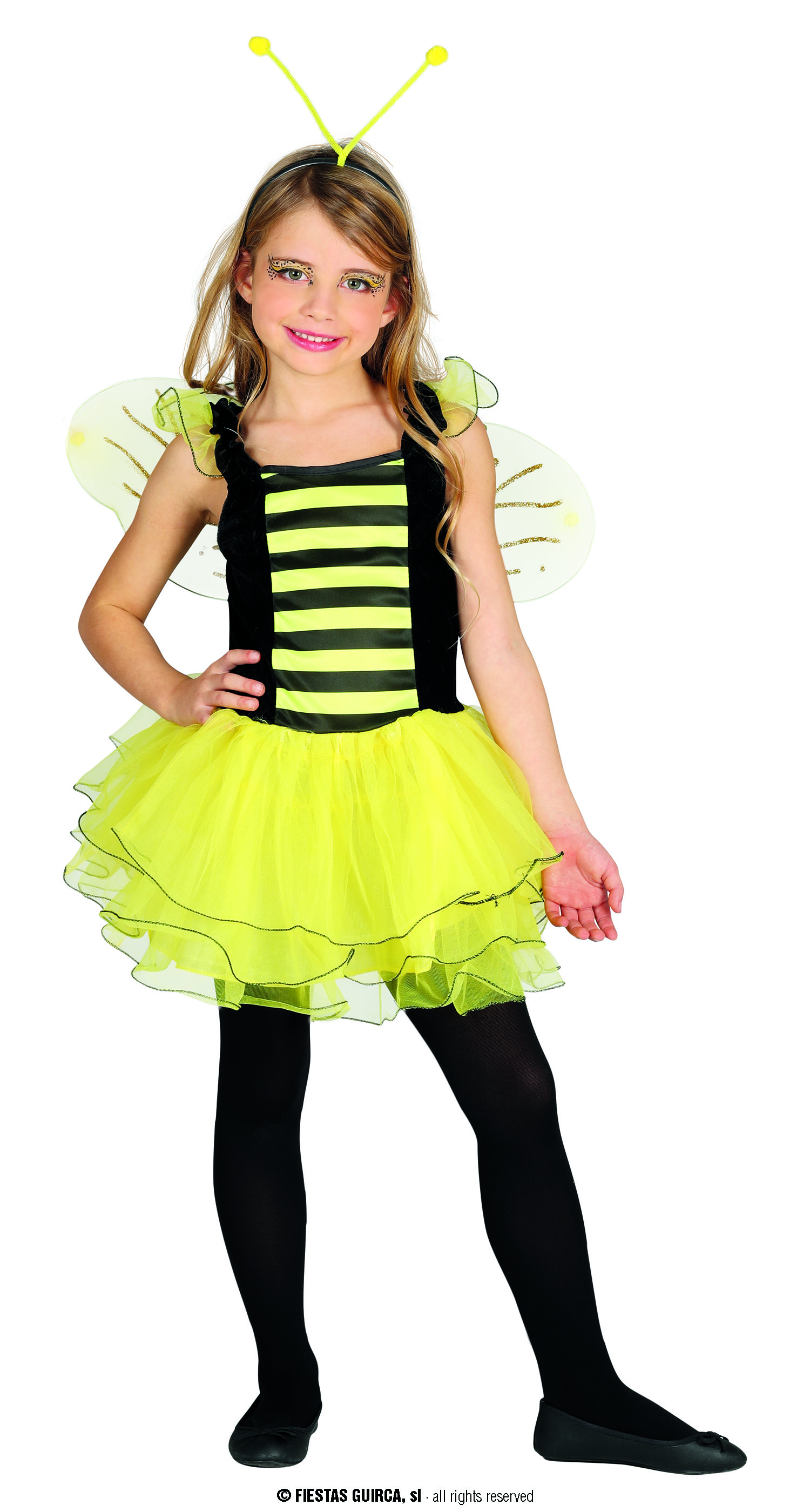 Bienen Kleid  7-9 Jahre