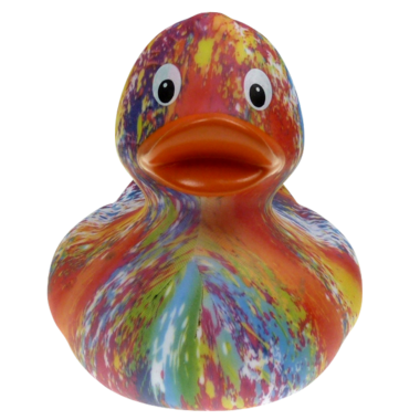Rainbow Badeente 8cm