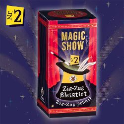 Zaubertrick Nr. 2 "Zig-Zag Bleistift" Magic Show