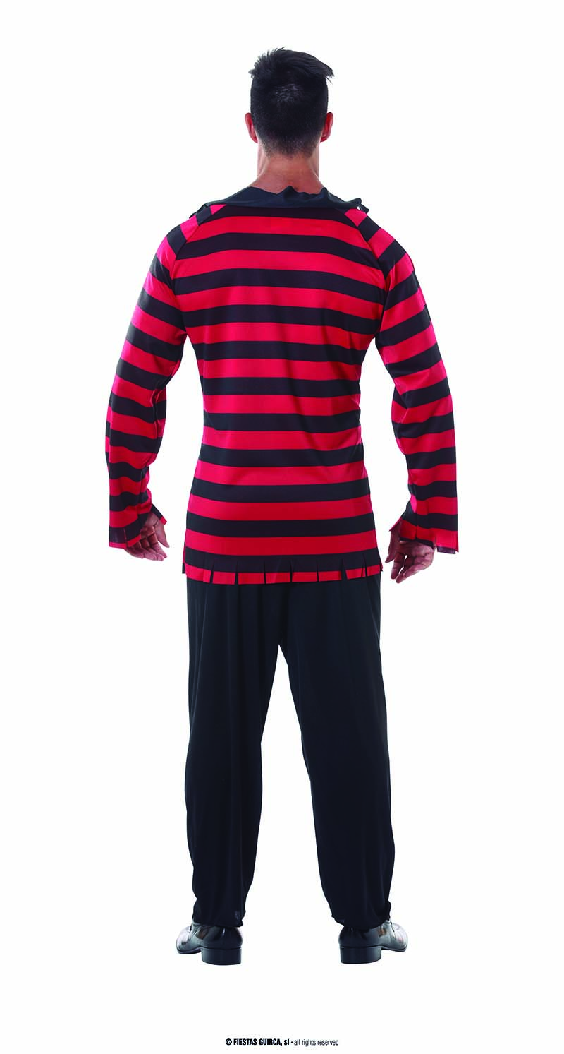 Freddy Shirt  52/54  rot-schwarz