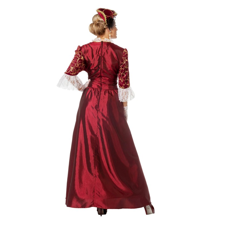 Kleid Marquise weinrot Gr. 40