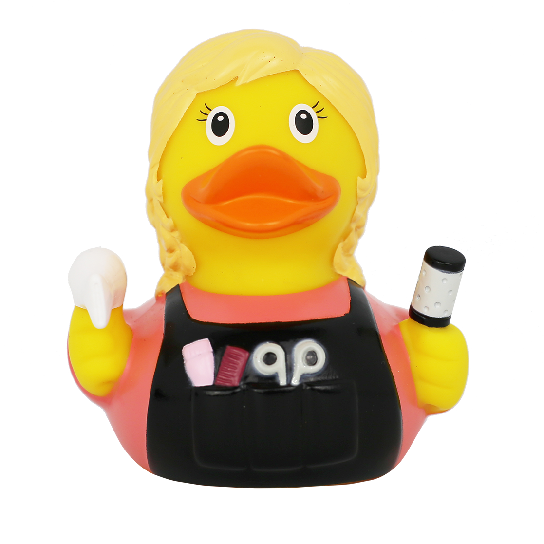 Friseurin Badeente ca. 8,5cm