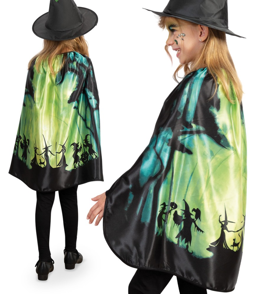 Hexen Cape 116/128  grün