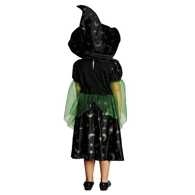 Magierin Kleid  schw/grün 116