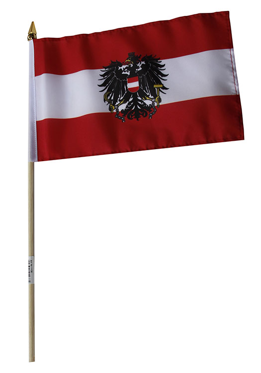 Österreich Fahne MINI 10x15cm