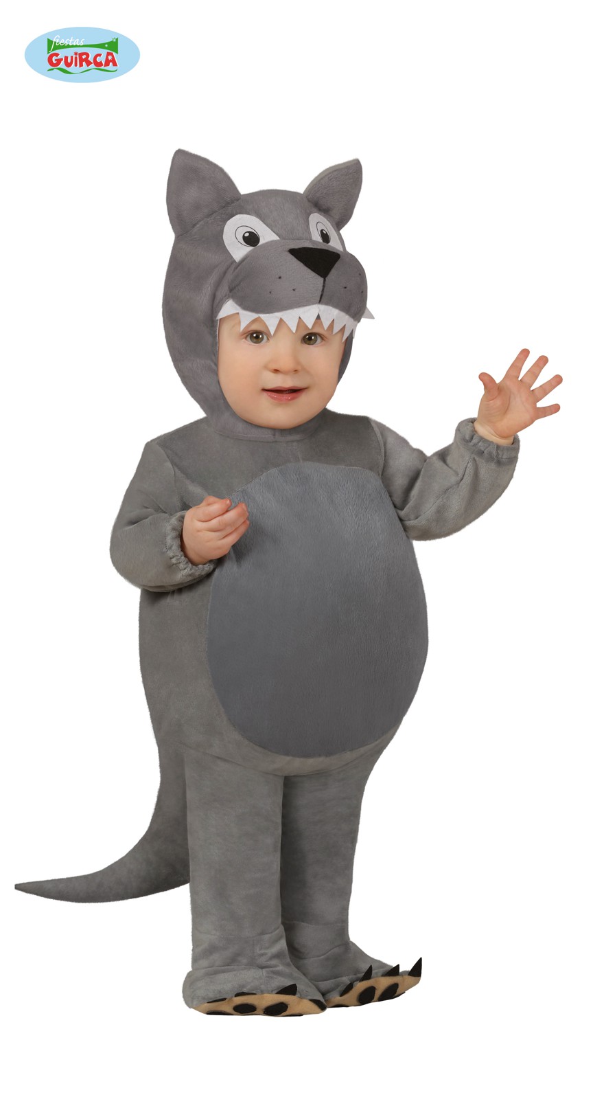 Babyoverall  Wolf für 12-24 Monate