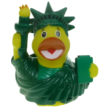 New York, New York Badeente  8cm