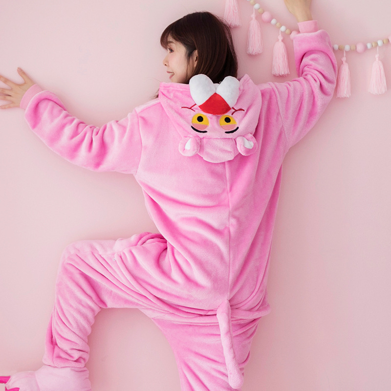 Pink Panther Overall mit Kapuze  L    (XL)