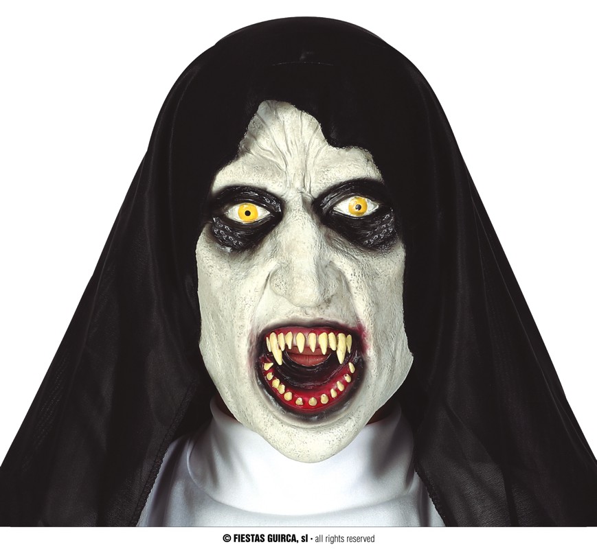 Horror Maske Nonne
