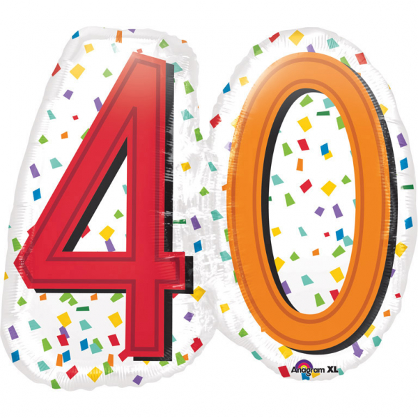 Großer 40er Luftballon