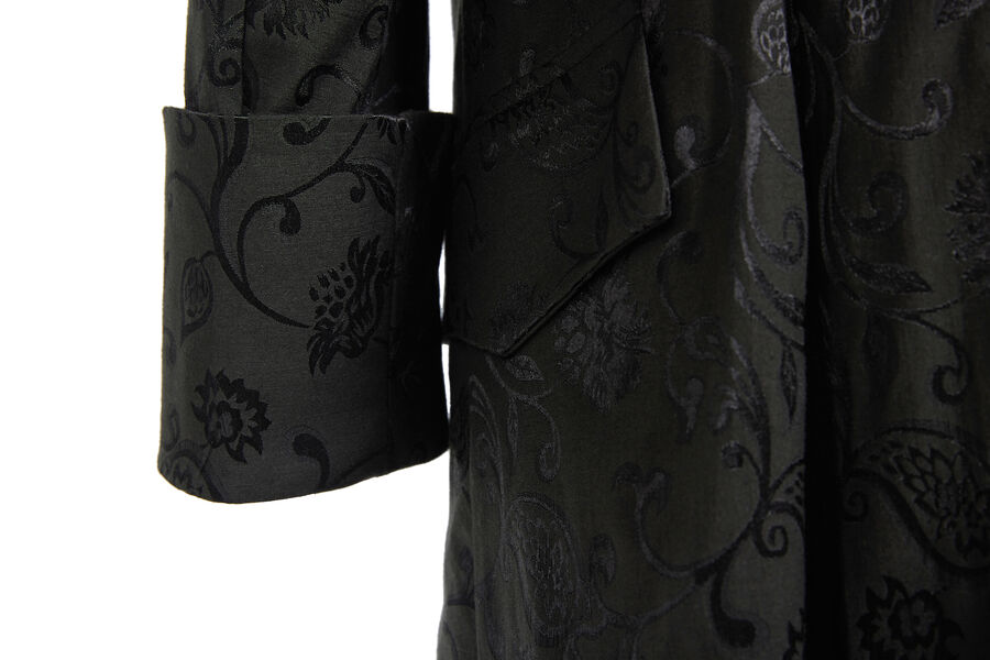 Historischer Mantel schwarz  M   Gr.48/50 deluxe