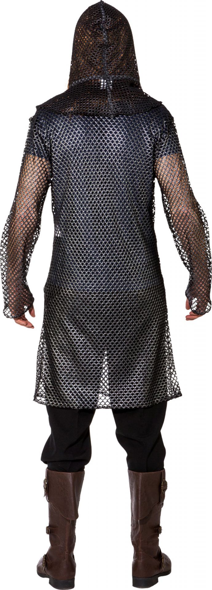 Kettenhemd mit Haube  L/XL