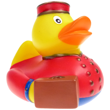 Badeente Hotel Page  8cm