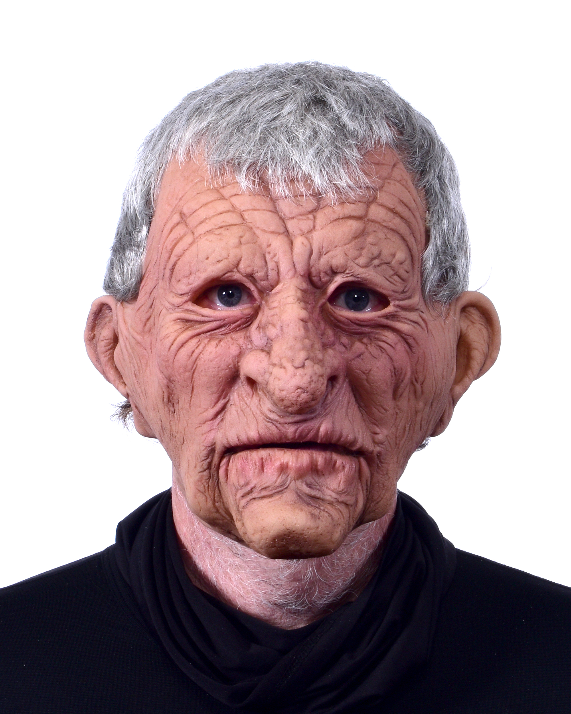 Latex Maske Fritz  Alter Mann SuperSoft beweglicher Mund