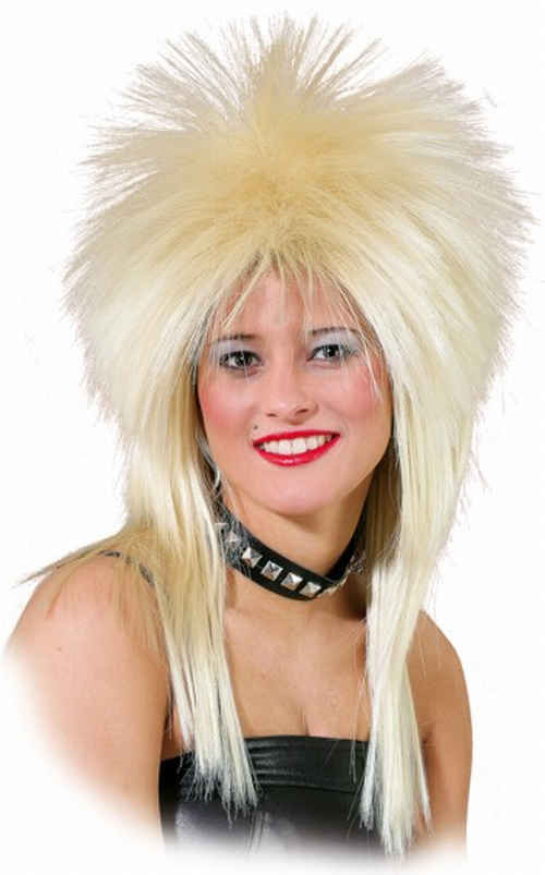 Hardrock Perücke blond