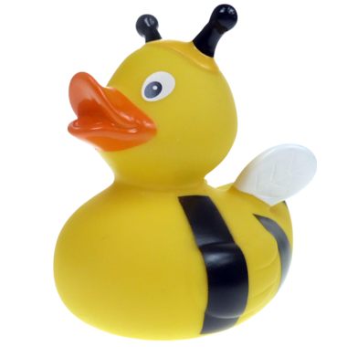 Bienen Badeente  8cm
