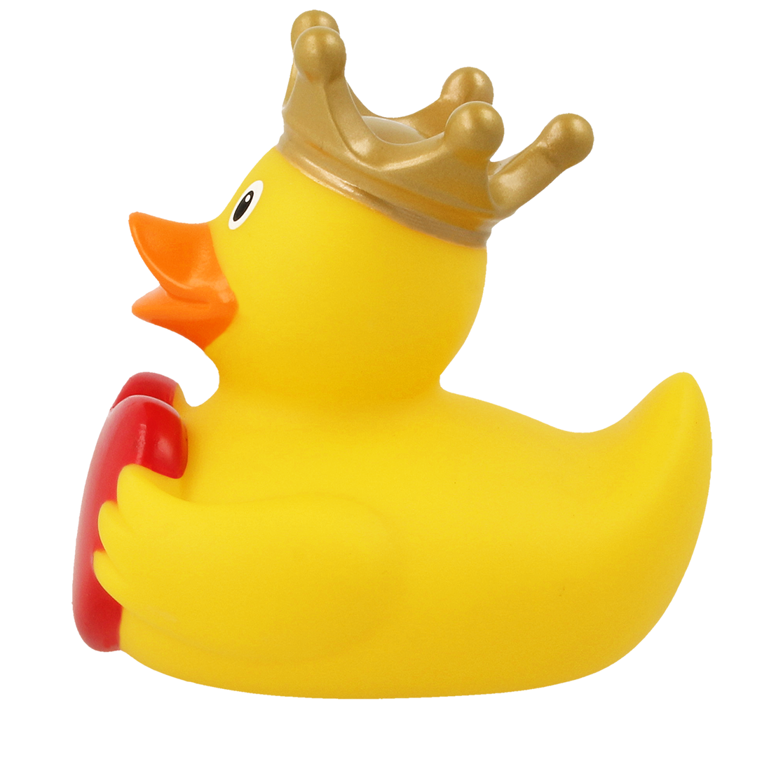 Gelbe Ente mit Gruss Herz ca. 8,5cm