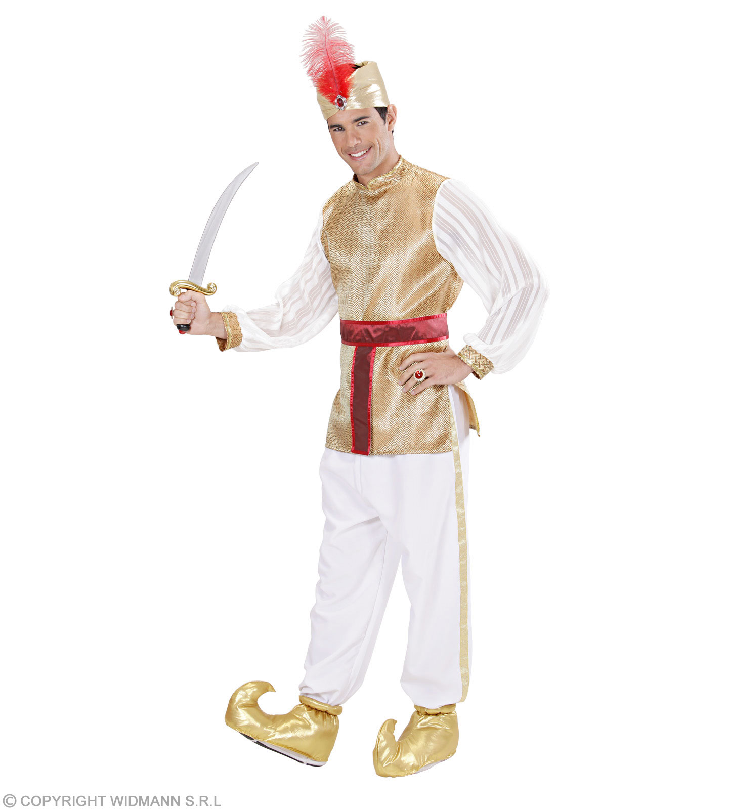 Goldene Araber Schuhe